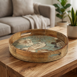 Tazón de Madera de Acacia Pulida, Forma Redonda, Estilo Americano, Color Personalizado, 50 Piezas MOQ para Uso en Fiestas - Product Image 3