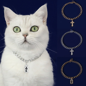 Pet Necklace Luxury Adjustable Pet <strong>Collar</strong> for Small Medium <strong>Dogs</strong> Cats Fashion Puppy Kitten Cosplay Necklace Pet Accessories - Product Image 1