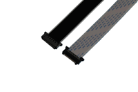 Câble plat FFC LVDS 1 mm 41/51 broches AWM 20706 105C 60V VW-1 pour télévision/ordinateur/moniteur 4K 8K – Approvisionnement direct usine