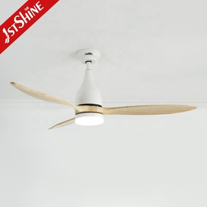 1stshine LED quạt trần bằng gỗ Blades AC động cơ 3 tốc độ có thể điều chỉnh LED chiếu sáng Fancy quạt trần với từ xa - Product Image 2