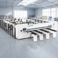 Machine de découpe de panneaux de bois CNC à double poutre électronique à chargement arrière automatique pour la fabrication de meubles