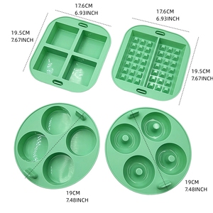 Moldes <span class=keywords><strong>de</strong></span> <span class=keywords><strong>Silicona</strong></span> Antiadherentes <span class=keywords><strong>para</strong></span> Huevos, Accesorios <span class=keywords><strong>para</strong></span> <span class=keywords><strong>Freidora</strong></span> <span class=keywords><strong>de</strong></span> <span class=keywords><strong>Aire</strong></span>, <span class=keywords><strong>Molde</strong></span> <span class=keywords><strong>para</strong></span> Muffins Jumbo, <span class=keywords><strong>Molde</strong></span> <span class=keywords><strong>para</strong></span> Cupcakes, Bandeja <span class=keywords><strong>para</strong></span> Pasteles Bundt - Product Image 2