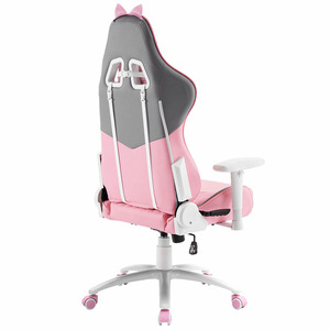 Superventas Rosa giratorio encantador Led corazón Gaming Silla Chaise <span class=keywords><strong>Gamer</strong></span> Rgb iluminación funcional <span class=keywords><strong>Gamer</strong></span> Pc silla con masaje - Product Image 4