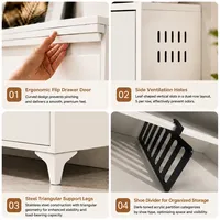 ASSOC Porte-chaussures minimaliste en acier thermolaqué avec séparateur de chaussures, organisateur durable pour couloir, bureau à domicile, OEM