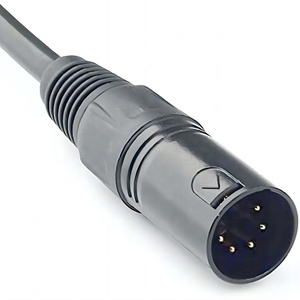 Đầu Nối Đực Sang Cái 3 <span class=keywords><strong>4</strong></span> 5 Chân Cáp DMX Âm Thanh XLR Cáp Dmx 5 Chân - Product Image 3