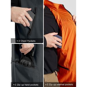 FOXA Gilet de golf léger pour homme, coupe-vent, réversible, sans manches, en softshell, pour la randonnée, la course à pied, les voyages, le cyclisme - Product Image 6