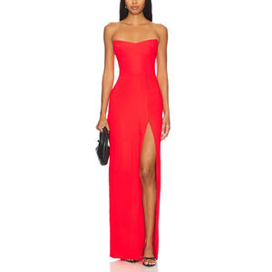 أنيق طباعة الأزهار الساتان الرسن فستان ماكسي للنساء حمالة الكتف بلا أكمام رداء الإمبراطورية أنيقة للصيف والخريف - Product Image 1