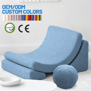 Personnalisé confortable enfants canapés jouer mousse combinaison canapé sécurité doux mini bébé chaise <span class=keywords><strong>inclinable</strong></span> - Product Image 6