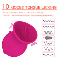 Climax Leck-Vagina-Vibrator Spielzeug Weiblicher Aufladbarer Masturbator Geräuscharmes Design 40 Geräuschstufen Erwachsenen-Sexspielzeug