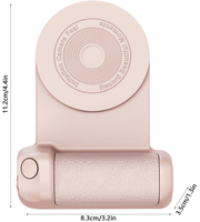 Chargeurs Magnétiques Sans Fil Multifonctions, Perche à Selfie Anti-Tremblement, Support Flexible Mini, Charge Rapide 15W, Portable pour Appareils Intelligents