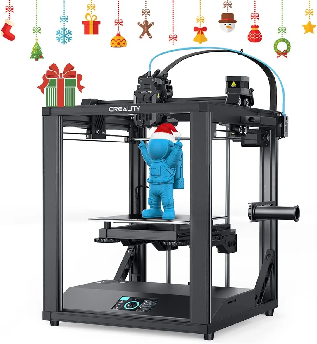 CREALITY 3D Ender 5 S1 3D Printer FDM 3D Printing Machine with Sprite Dual Gear Direct Extruder and CR Touch Auto Leveling