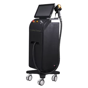 808nm Diode Laser Hair Removal Machine Effective Fast Flaw Less Hair Remover Ice Titanium