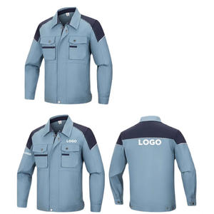 Chaqueta de Seguridad de Alta Visibilidad con Franjas Reflectantes, Impermeable y Resistente al Viento <span class=keywords><strong>para</strong></span> Hombres, Trabajo Industrial, Construcción y Campos Petroleros - Product Image 2