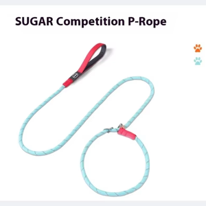 Laisse de dressage rétractable et réfléchissante personnalisée pour chiens de taille moyenne à grande, 1,5 m, poignée souple, 100 % nylon, pour <span class=keywords><strong>caniche</strong></span> - Product Image 2