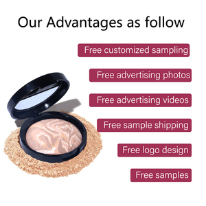 Polvo Compacto Prensado Bronceador Impermeable Personalizado al por Mayor de Fábrica OEM ODM para Mujeres, con Etiqueta de Marca Privada, Control de Grasa - Product Image 6