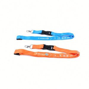 Promotion <b>Polyester</b> Safety Phone <b>Lanyard</b> Vendors Printing Machine Roll Sublimation Id Card <b>Lanyard</b> Neck Strap - Product Image 1