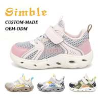 OEM ODM Chaussures de sport légères pour enfants, respirantes, en maille creuse, faciles à enfiler, chaussures de sport décontractées pour enfants
