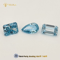 Diamant synthétique de laboratoire de 5 carats, taille émeraude, certifié IGI, diamant de laboratoire HPHT CVD, diamant de laboratoire en vrac