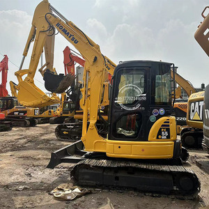Excavadora Usada KOMATSU Pc55, Excavadora de Cadenas Pc55mr de 5.5 Toneladas, Excavadoras Usadas Komatsu Pc55 en Venta, Mini Excavadora - Product Image 1
