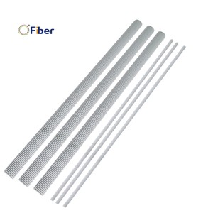 Custom Cutting Processing GFRP Glass Fiber Composite Vinyl FRP <strong>Fiberglass</strong> <strong>Rebar</strong> Threaded Rods - Product Image 1