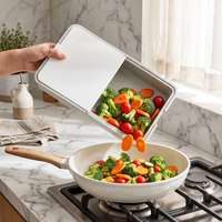 Ensemble de mandoline multifonctionnel 6-en-1 avec panier de drainage, personnalisable avec logo OEM, sans BPA, qualité alimentaire, vente en gros