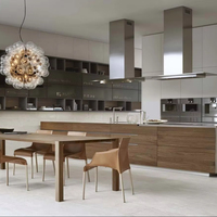 YK Project Shaker Ideas Home : Armoire de cuisine moderne en bois massif, prête à l'emploi, avec système automatique, ensembles complets, design classique et personnalisable
