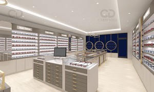Vetrina Espositiva Moderna per Occhiali LED Design Ottimale per Negozi di Ottica - Product Image 4