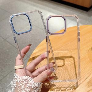 Accessori per telefoni cellulari custodia trasparente per <span class=keywords><strong>iPhone</strong></span> 11 12 13 Pro Max custodia antiurto per telefono custodia rigida in TPU per PC per <span class=keywords><strong>iPhone</strong></span> <span class=keywords><strong>14</strong></span> - Product Image 2