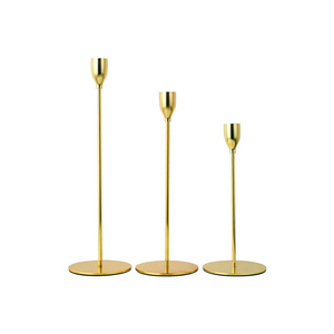 Juego <span class=keywords><strong>moderno</strong></span> de 3 piezas, candelabro de Navidad cónico de Metal, <span class=keywords><strong>farol</strong></span> decorativo y soporte para tarros - Product Image 3