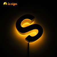 Enseignes LED 3D en gros LC Sign – Lettres lumineuses pour logo d'entreprise, enseignes métalliques rétroéclairées
