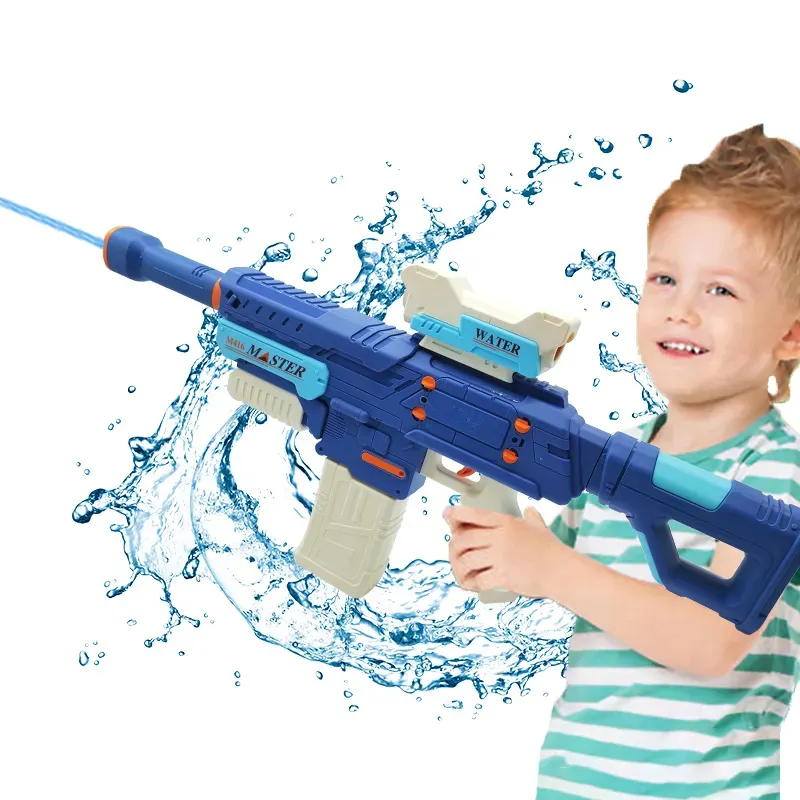 Pistolas de água elétricas automáticas para crianças, pistola de pulverização automática para brinquedos de verão, novidade