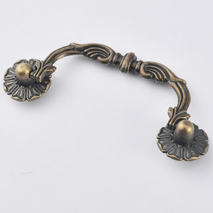 Tirador de Estilo Europeo para Muebles Antiguos, de Aleación de Zinc y Bronce, Forma de Barra, 85mm de Espaciado entre Agujeros, Duradero, para Cajones y Puertas de Armario - Product Image 2