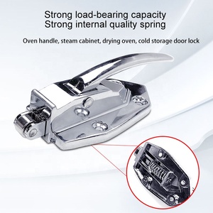 Maniglie e serrature industriali Minran 1151 per porte piatte insonorizzate di frigoriferi e celle frigorifere in offerta - Product Image 5