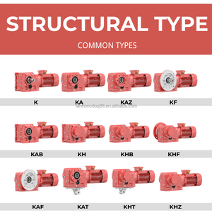 Unidad de Engranajes Cónicos Helicoidales Serie <span class=keywords><strong>K</strong></span> de Alta Eficiencia con Rango de Potencia de 0.12-75KW y Diseño Compacto para Maquinaria - Product Image 4