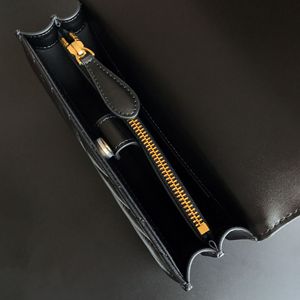 <span class=keywords><strong>Bolso</strong></span> Bandolera de Piel Genuina 2026, Estilo Clásico con Solapa y Cadena, de Alta Calidad para Mujer - Product Image 6