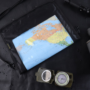 Heavy Duty TPU Waterproof Portable Map <b>Storage</b> Pouch All Season Hiking <b>Camping</b> Travel Document Protector Bag - Product Image 5