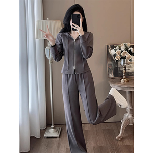 Fleece-lined <b>thermal</b> <b>tracksuit</b> set, tight-fitting training <b>tracksuit</b> set - Product Image 5