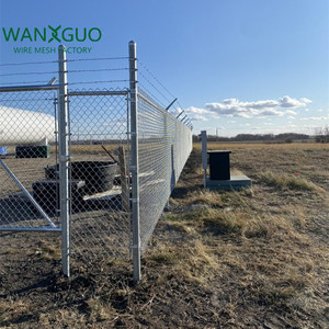 Nhà Sản Xuất Dễ Dàng Lắp Ráp Tùy Chỉnh 6ft Mạ Kẽm Sử Dụng Dây Chuỗi Liên Kết Hàng Rào Cuộn - Product Image 5