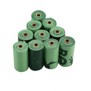 Customized Printing Doggie Poo Bag <b>Roll</b> Large Private Label Disposable Dog Poop Bag <b>Roll</b> Lemon Scented Pet Waste Bags - Product Image 4