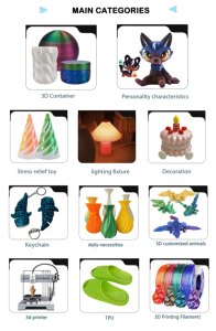 Envase de Plástico Personalizado con Forma de Mascota Impreso en 3D, Artículo de Decoración para el Hogar para 3.5g 7g 14g con Tu Logotipo, FDM PLA PETG - Product Image 6