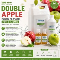 Arôme alimentaire double saveur pomme verte et pomme rouge de qualité alimentaire pour boissons