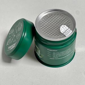 Boîtes à thé cylindriques en fer blanc de luxe avec logo personnalisé imprimé, qualité alimentaire, vente en gros - Product Image 5