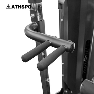 Machine de musculation complète en acier Smith pour la musculation, station multifonction pour la poitrine et les bras - Product Image 4