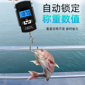 Báscula Digital Portátil Colgante de 50 kg, Báscula Electrónica para Pesca, Mercado y Entrega, con Retroiluminación y Conversión de Unidades - Product Image 3