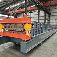 Máquina Popular para Formar Rollos de Láminas Trapezoidales para Techos, Maquinaria para Fabricar Tejas Corrugadas IBR