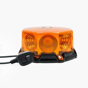 ไฟสัญญาณเตือน96LED 10-80V สีแดงอำพันกันน้ำพร้อมไฟเตือนหมุนด้วยแม่เหล็กไฟฉุกเฉินเพื่อความปลอดภัยสำหรับยานพาหนะรถยนต์ - Product Image 2