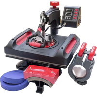 Presse à Chaud 5-en-1 Multifonctionnelle pour Sublimation et Impression de T-shirts P8001-5