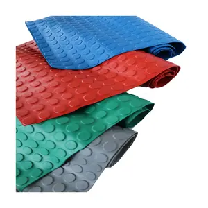 各种防滑颜色的耐用圆形螺柱橡胶垫为各种产品定制切割服务