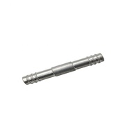 Raccord d'épissure de barbe droite en aluminium de voiture automatique raccord de barbe à souder intérieur droit en acier #6