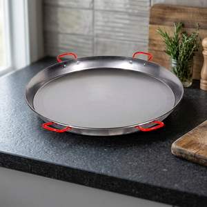 Paellera Valenciana, 90 cm, Pulida, para 50 Personas - Product Image 3